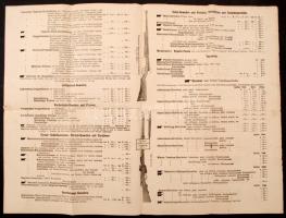 1889 Képes fegyverárjegyzék. / 1889 Austria, Innsbruck Johann Peterlongo riffle catalogue 4p. 28x41 ...