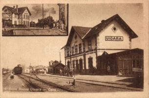 Felsőmarosújvár (Marosújvár), Uioara; vasútállomás / railway station