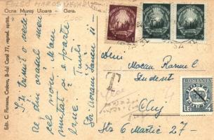 Felsőmarosújvár (Marosújvár), Uioara; vasútállomás / railway station