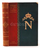 Dayot, Armand: Napoleon I. in Bild und Wort. Leipzig, 1897. H. Schmidt & C. Günther. Több, mint 500 illusztrációval, aranyozott, kissé sérült félbőr kötésben. / With over 500 illustrations. In slightly damaged half leather binding.