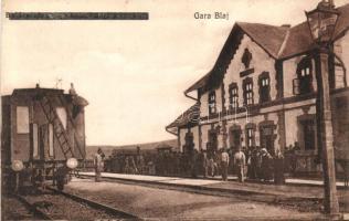 Balázsfalva, Blaj; vasútállomás / railway station (Rb)