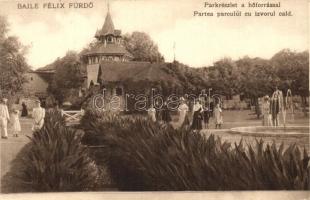 Félixfürdő, Baile Felix; parkrészlet, hőforrás / park, fountain (Rb)