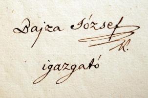 1837 Udvarhelyi Miklós. (1790-1864) színész, operaénekes, színházigazgató, rendező szerződése a pest...