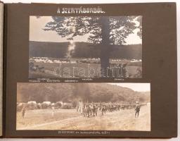 1930-1933 A MÁV cserkészcsapatának utazásait bemutató fényképgyűjtemény. 306 db nagyrészt feliratozo...
