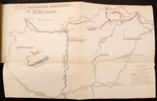 1930-1933 A MÁV cserkészcsapatának utazásait bemutató fényképgyűjtemény. 306 db nagyrészt feliratozo...