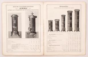 1911 Moritz Arndt prágai vasárugyárának ábrákkal illusztrált 3. számú katalógusa, 63p /
1911 Preisk...