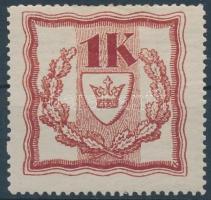 1918 Brassó városi illetékbélyeg 1K (25.000)