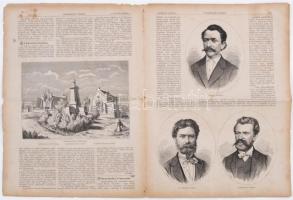 1875 Vasárnapi Újság 2 száma sok érdekes cikkel és képpel