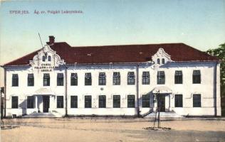 Eperjes, Presov; Evangélikus Polgári Leányiskola / Lutheran girls school