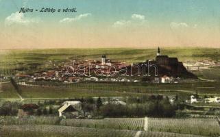 Nyitra, Nitra; látkép a várból / town-view from the castle