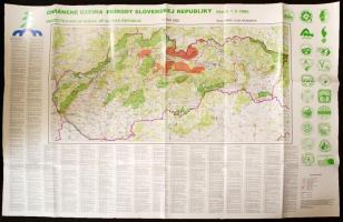 1997 Chránené územia prírody Slovenskej Republiky. Protected Nature Areas of the Republic of Slovakia, szlovák nemzeti parkok és tájvédelmi körzetek térképe, szerk.: Jozef Kramárik, részletes jelmagyarázattal, 1:500000, 80×120 cm