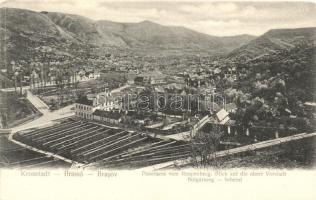 Brassó, Brasov; Bolgárszeg, Panorama vom Raupenberg