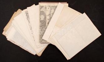 cca 1910-1930 A történelmi Magyarország és a környező területek átfogó katonai térkép gyűjteménye. A...