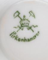 Pirkenhammer címeres emlékcsésze (Karlsbad 1914-1916), matricás, jelzett, hibátlan, m:14,5 cm