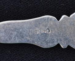 3 db díszes ezüst (Ag.) emlékkanál, jelzettek, br. 28,5 g