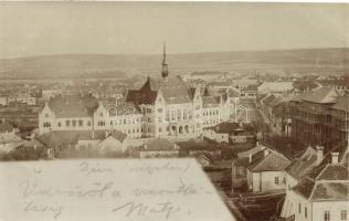 1899 Déva; Deva; megyeháza / county hall, photo