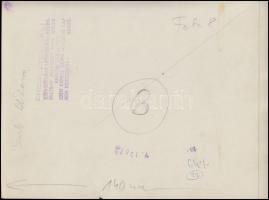 cca 1910 Kerny István (1879-1963) felvétele az Al-Duna mentén és az ebből készült trükkfotó, aláírt,...