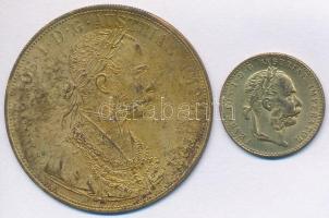 Ausztria 1915. 1D Cu + 4D Cu "Ferenc József" másolatok T:2,2-
Austria 1915. 1 Ducat Cu + ...