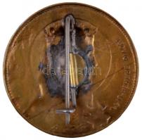 Zsákodi Csiszér János (1883-1953) 1930. "Sanctus Emericus" Br jelvény "LUDVIG BP THÉK...