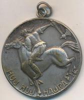 Szigethy István (1891-1966) 1934. "Huj huj hajrá! / MOVE 1934 I. Díj" ezüstözött Br díjére...