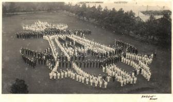 WWI K.u.K. navy, mariners festive form, Laforest photo (fl)