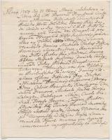 1786 Pozsony, az evangélikus kerületi konvent 1784. március 31-i ülése határozatainak másolata, latin nyelven