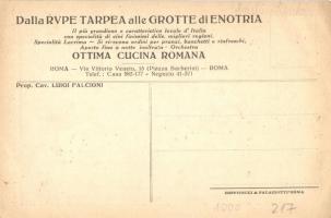 Rome, Roma; Dalla Rupe Tarpea alle Grotte di Enotria / wine house, interior (EK)