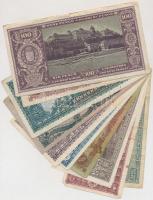 10db-os magyar pengő bankjegy tétel T:vegyes