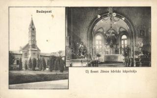 Budapest XII. Új Szent János Kórház kápolnája, belső (EK)