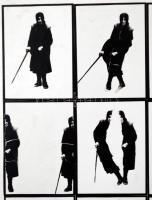 cca 1975 E. Szabó István: Ismertem egy öregasszonyt, feliratozott vintage fotóművészeti alkotás kart...