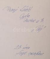 cca 1975 Tihanyi László: Táj, feliratozott vintage fotóművészeti alkotás, 39x22 cm