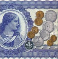 2006. 1Ft-100Ft 8klf db, forgalmi sor szettben, benne 1946-os 1Ft Ag "Hatvanéves a Forint"...