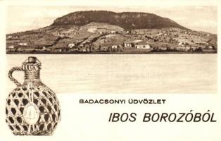 Badacsony, üdvözlet az Ibos borozóból (EK)