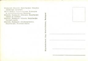 Budapest Honvéd-Salgótarjáni Bányász labdarúgó mérközés; Képzőművészeti Alap Kiadóvállalat / Hungari...