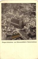 München, Schwarzwalder's Naturweinhaus / Inn, aerial view (EK)