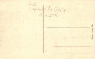 Eger, Szövetkezett Bortermelők Rt., hölgy szőlőkkel