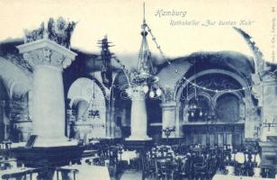 Hamburg, Rathskeller 'Zur bunten Kuh' / Inn, interior (EK)