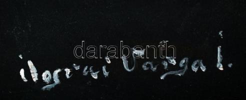 Ilosvai jelzéssel: Fekvő női akt. Olaj, farost, keretben, 95×80 cm