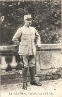 La General francais Pétain / Philippe Pétain