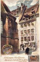 Nürnberg, 'Goldenes Posthorn', weinstube / inn; Raphael Tuck & Sons Oilette, s: O. Wiegh