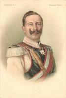 Wilhelm II, Deutscher Kaiser, litho