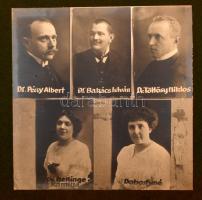 1914 Budapest, IX. ker., Községi Női felső Kereskedelmiben végzett növendékek és tanáraik portré alb...