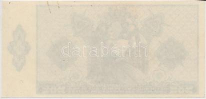 1940. 2P fázis, csak hátlapi nyomat, vágáshibával, festékfoltokkal T:II