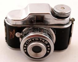 Crystar japán mini kém fényképezőgép, kis kopásnyomokkal