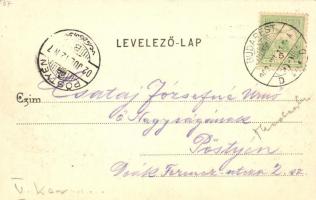 Budapest V. Osztálysorsjáték Palota, Richter Károly üzlete, Divald Károly