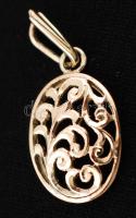 Arany áttört medál, Au., 14K, 1,9gr.,jelzett/Gold openwork pendant, Au. 14K, 1,9gr., Indicated