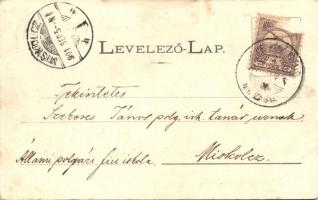 Kisvárda, Ipar és kereskedelmi bank, Adler Mór és Frankl Mór üzlete, kiadja Szabó Endre (Rb)