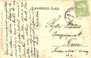 Sátoraljaújhely, Törvényszéki palota, kiadja Lövy Adolf