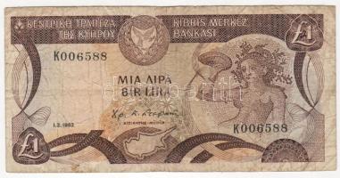 Ciprus 1982. 1Font T:II/III