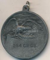 1943. Fém cserkész jelvény "LUDVIG" gyártói jelzéssel, mellszalag nélkül (35mm) T:2,2-